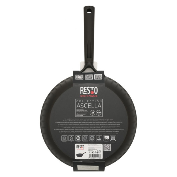 Фото - Сковорода универсальная RESTO ASCELLA 28 см (94011)