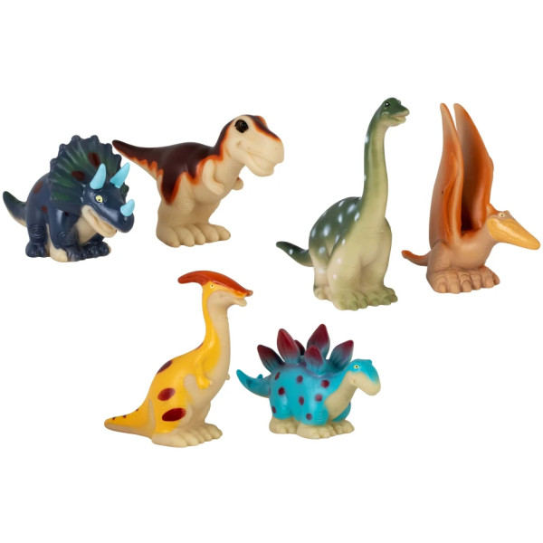 Фото - Игрушка для ванной Baby Team Динозавры 2 шт. (8757_набір з птеродактилем)