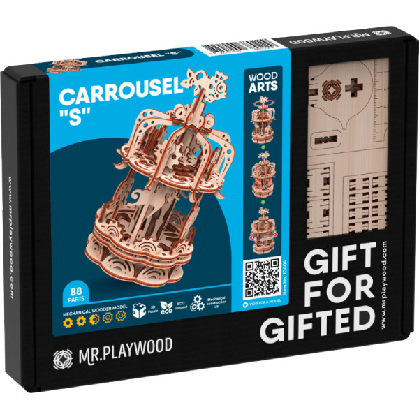 Фото - 3D пазлы Mr.Playwood Карусель S (10404) Фото - 3D пазлы Mr.Playwood Карусель S (10404)