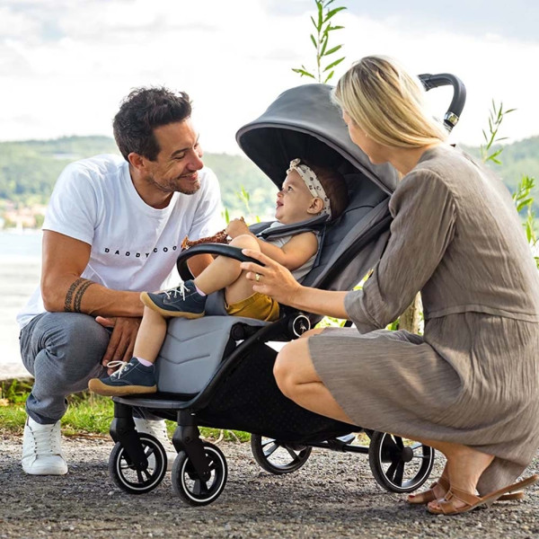 Фото - Коляска прогулочная Storchenmuhle Niko Asphalt (120-314-306)