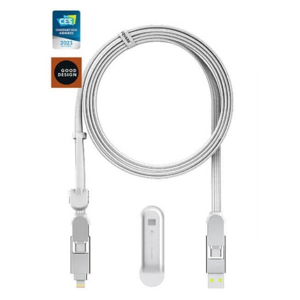 Фото - Кабель синхронизации данных Rolling Square 6in1, inCharge XL 2 м White (XLM02R)