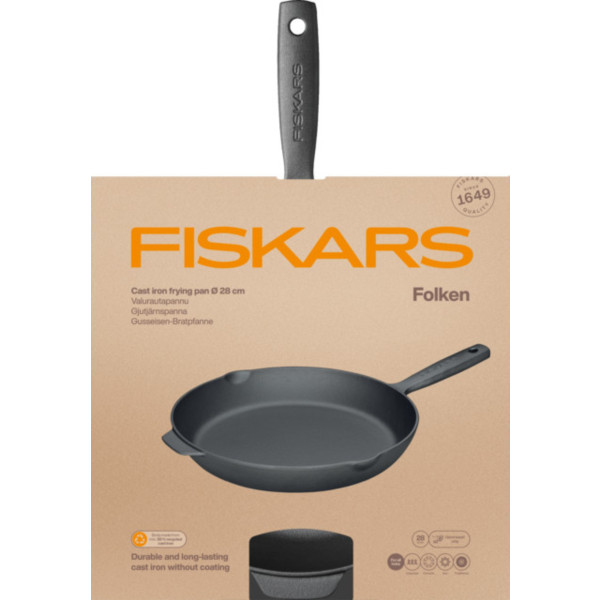 Фото - Сковорода универсальная Fiskars Folken 28 см (1075699)