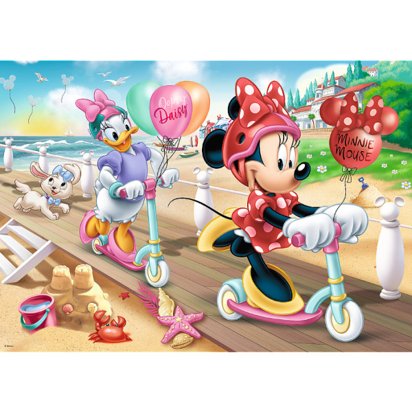 Фото - Пазлы (5-7 лет) Trefl Mickey&friends Минни на пляже 200 эл. (32625)