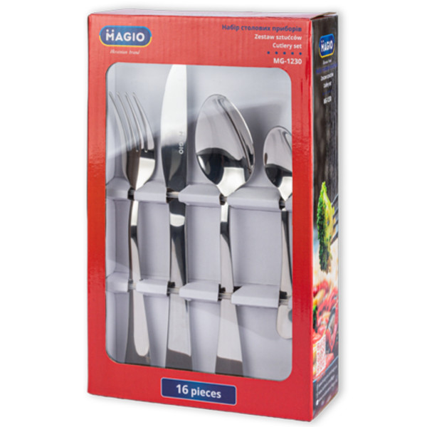 Фото - Набор столовых приборов Magio 16 пр. (MG-1230)