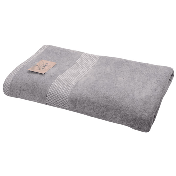 Фото - Полотенце банное SOHO 70х140 хлопок 100% Velur Grey
