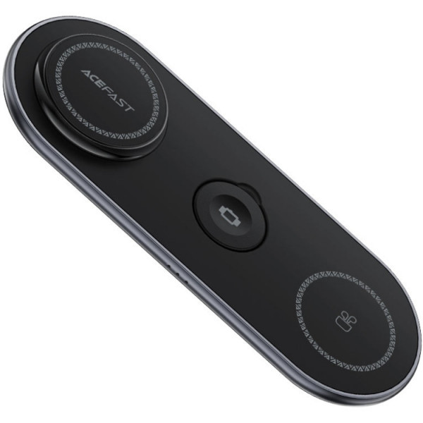 Фото - Беспроводное зарядное устройство AceFast Wireless QI 3in1 15W E19 Qi2 (6974316283096)