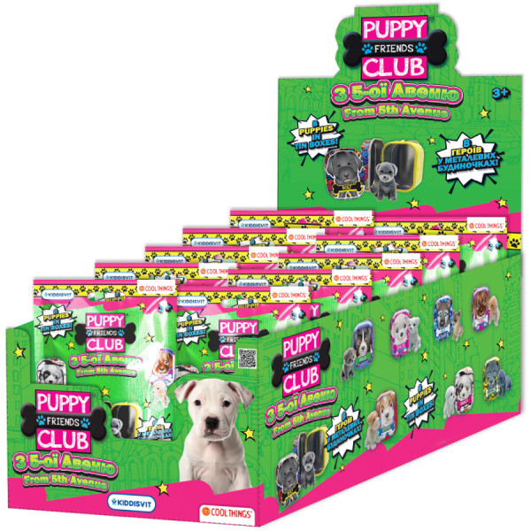 Фото - Игровая фигурка-сюрприз Cool Things Puppy Club - ЩЕНКИ С 5-ОЙ АВЕНЮ (PC059)