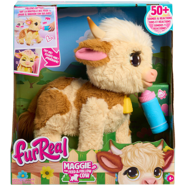 Фото - Интерактивная игрушка Furreal КОРОВКА МЕГГИ (28158)