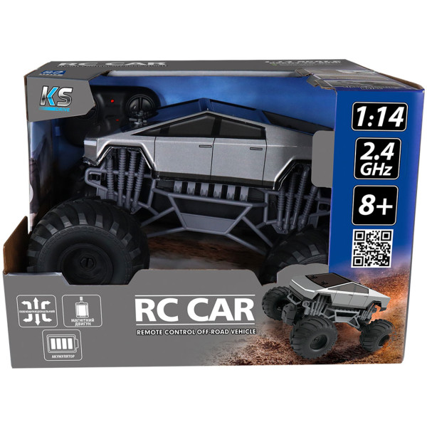 Фото - Радиоуправляемая машинка KS Drive BIGFOOT OFF-ROAD - CYBER RIDE (SL-8362ARHG)