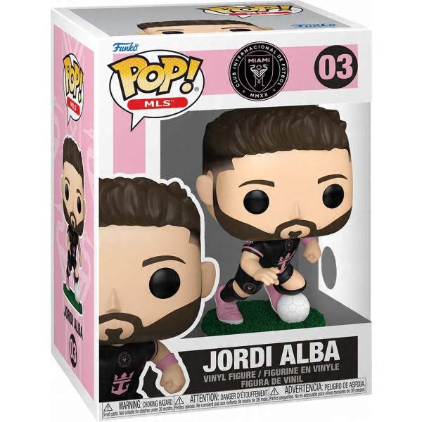Фото - Коллекционная фигурка FUNKO POP Football: Inter Miami - Jordi Alba (5908305249887)