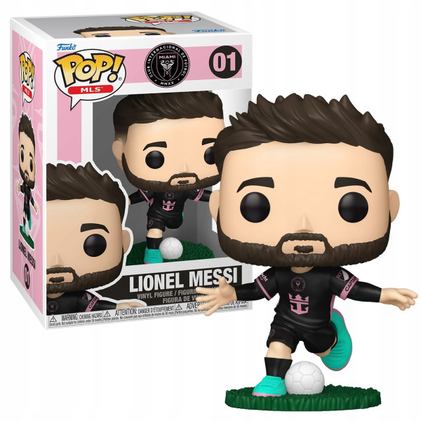 Фото - Коллекционная фигурка FUNKO POP Football: Inter Miami - Lionel Messi (5908305249917)