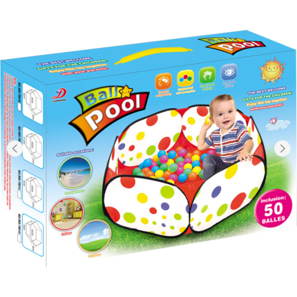 Фото - Манеж классический IZ BALL POOL в комплекте с шариками (72349) Фото - Манеж классический IZ BALL POOL в комплекте с шариками (72349)