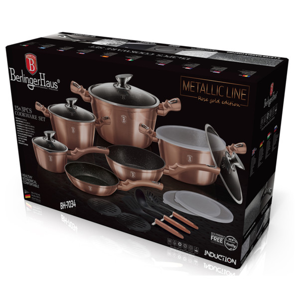 Фото - Набор посуды BerlingerHaus 18 пр. (BH 7034)