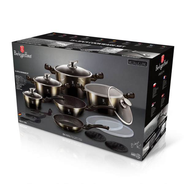 Фото - Набор посуды BerlingerHaus 18 пр. (BH 6614)