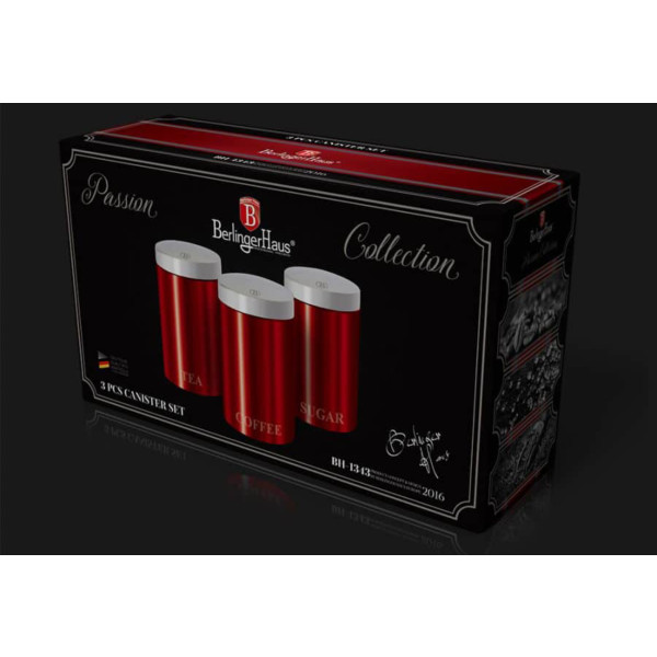 Фото - Набор емкостей для сыпущих BerlingerHaus 3 пр. (BH 1343)