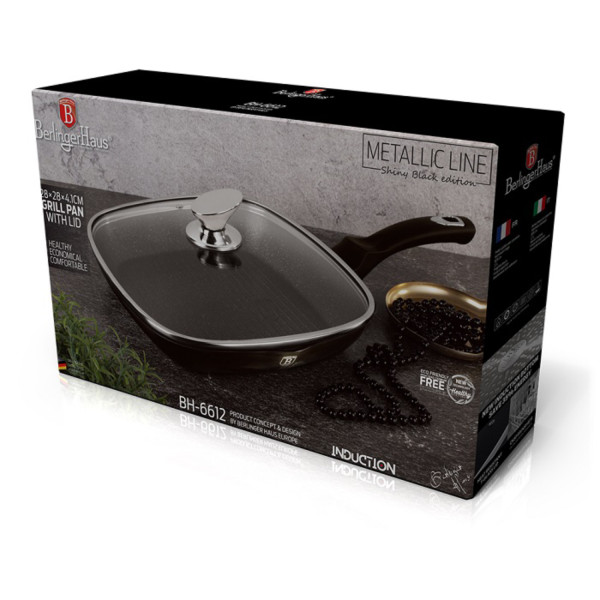 Фото - Сковорода гриль BerlingerHaus 28 см (BH 6612)