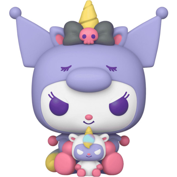 Фото - Коллекционная фигурка FUNKO POP! cерии Sanrio: Hello Kitty - КУРОМИ ВЕЧЕРИНКА ЕДИНОРОГОВ (65750)