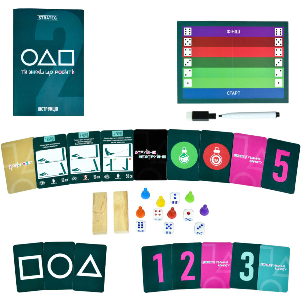 Фото - Настольная игра (12+) Strateg Ты знаешь, что делать 2 укр (30841)