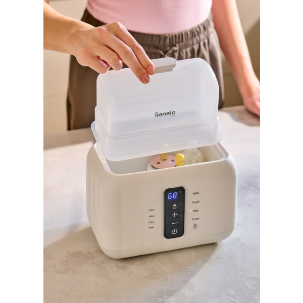 Фото - Подогреватель детских бутылочек стационарный Lionelo Thermup Duo White