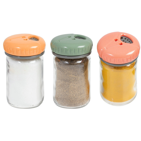 Фото - Набор емкостей для специй и приправ Herevin Salt-Pepper Shaker-2025 Colours MIX 0.105 л в ассортименте (121078-150)