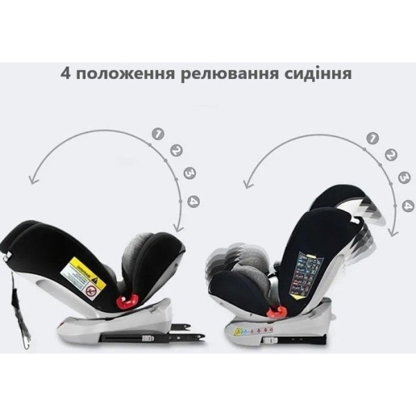 Фото - Автокресло Kidilo ZB836 Grey (1171372)