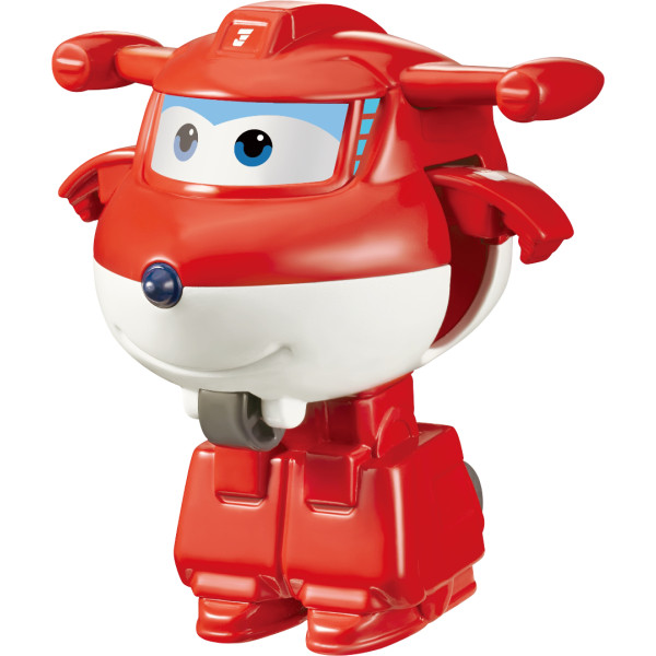 Фото - Коллекционная фигурка Super Wings Transform-a-Bots Jett (EU780010)