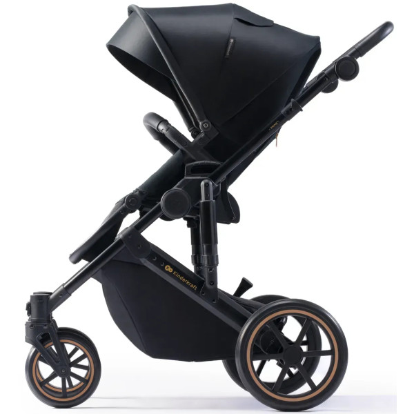 Фото - Коляска универсальная 2 в 1 Kinderkraft Prime 2 Venezian Black (KSPRIM02BLK2000)