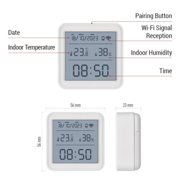 Фото - Термогигрометр EMOS EGS0101 ZigBee