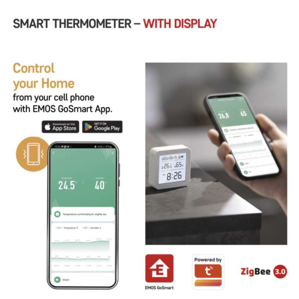 Фото - Термогигрометр EMOS EGS0101 ZigBee