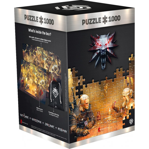 Фото - Пазлы картонные (8+) Good Loot Witcher: Playing Gwent puzzles 1000 шт. (5908305231448)