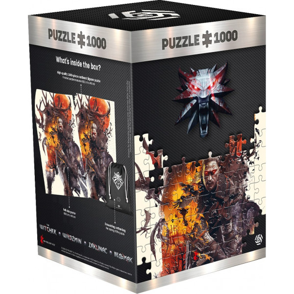 Фото - Пазлы (8+) Good Loot Witcher: Monsters puzzles 1000 шт. (5908305231936)