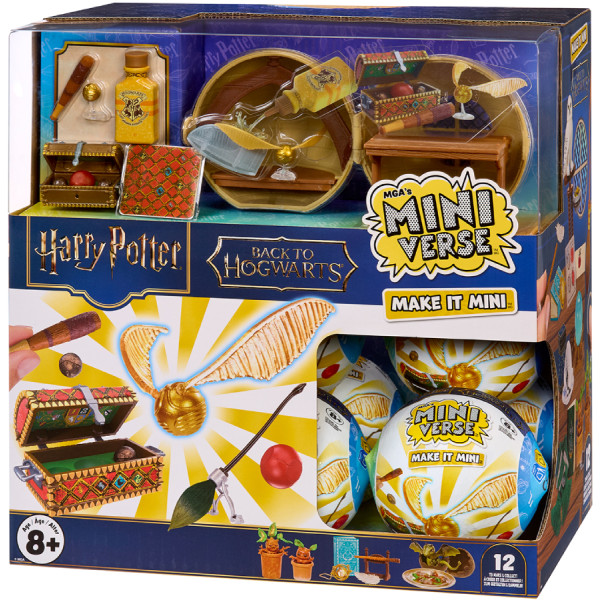Фото - Игровая фигурка-сюрприз набор MGA's Miniverse Harry Potter Hogwarts – СОЗДАЙ ВОЛШЕБНЫЕ ПРЕДМЕТЫ (547150)