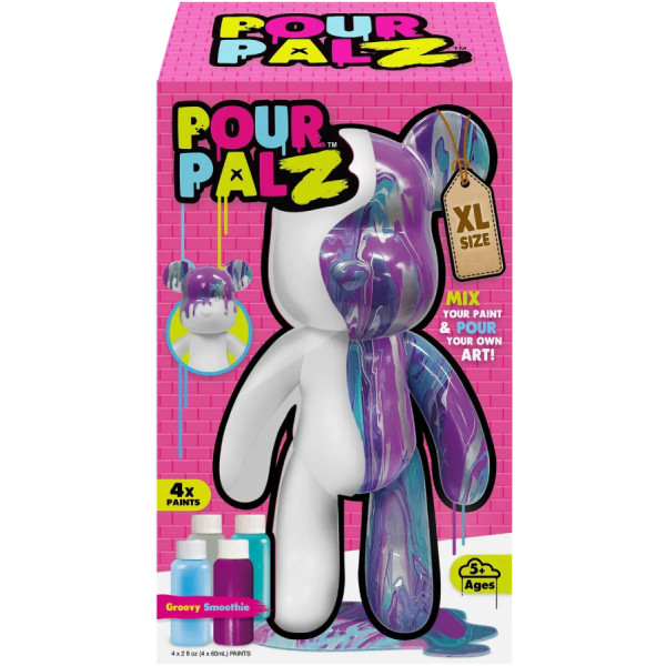 Фото - Набор для декупажа и росписи Pour Palz Ведмежёнок XL Крутой Смузи (GS-G26321) Фото - Набор для декупажа и росписи Pour Palz Ведмежёнок XL Крутой Смузи (GS-G26321)