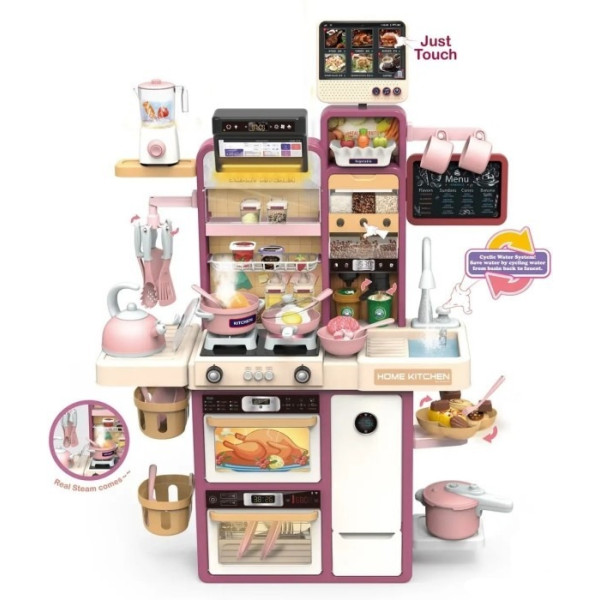 Фото - Сюжетно-ролевая игра. Кухня Bambi 96P 96 см Pink (1171361)