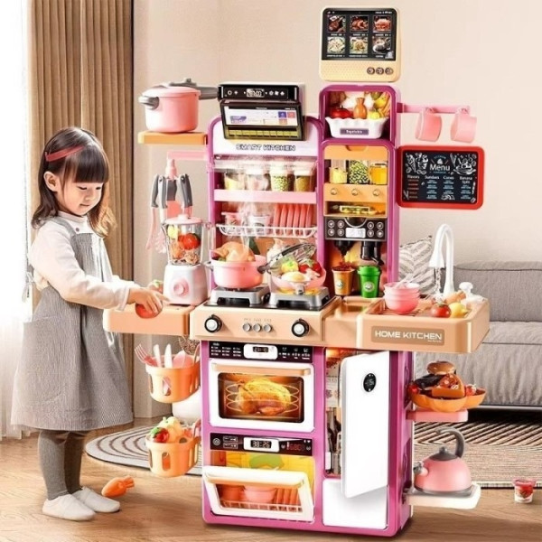 Фото - Сюжетно-ролевая игра. Кухня Bambi 96P 96 см Pink (1171361)