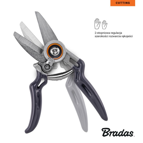 Фото - Ножницы садовые BRADAS SK5, ALU, V-SERIES (KT-V1042)