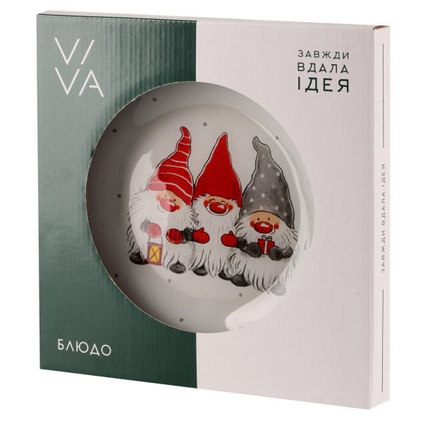 Фото - Блюдо Viva NY GNOMES GIFT 26 см (S30105-2)