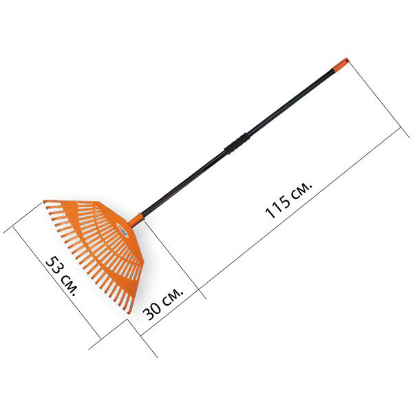 Фото - Грабли BRADAS KT-CX23H-M