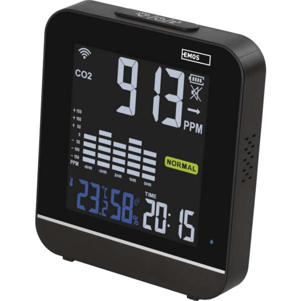 Фото - Метеостанция EMOS Монитор качества воздуха E30300 c WiFi Фото - Метеостанция EMOS Монитор качества воздуха E30300 c WiFi