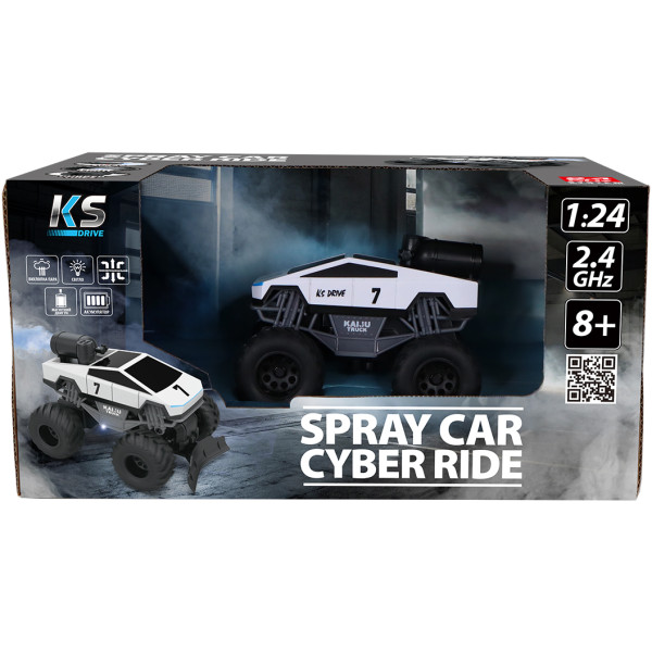 Фото - Радиоуправляемая машинка KS Drive CYBER RIDE White (SL-6076RH)