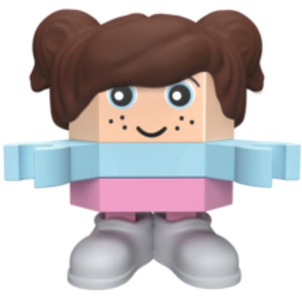 Фото - Пазлы (3-4 года) Trefl Connect 35 дет. с игровой фигуркой Bea (20047)