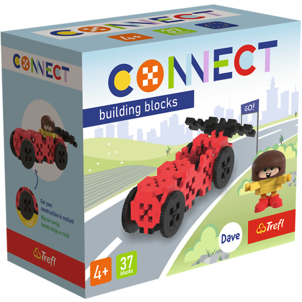 Фото - Пазлы (3-4 года) Trefl Connect Гоночная машина 37 дет. (20450) Фото - Пазлы (3-4 года) Trefl Connect Гоночная машина 37 дет. (20450)