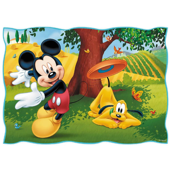 Фото - Пазлы (3-4 года) Trefl 4в1 Mickey&friends Хороший день (5900511346046)