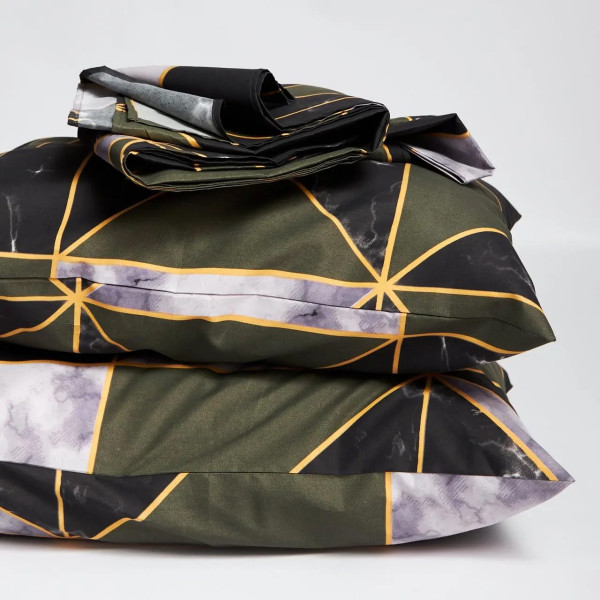 Фото - Комплект постельного белья Moon&Star Premium Golden Marble 200х220 (MS-820009919)