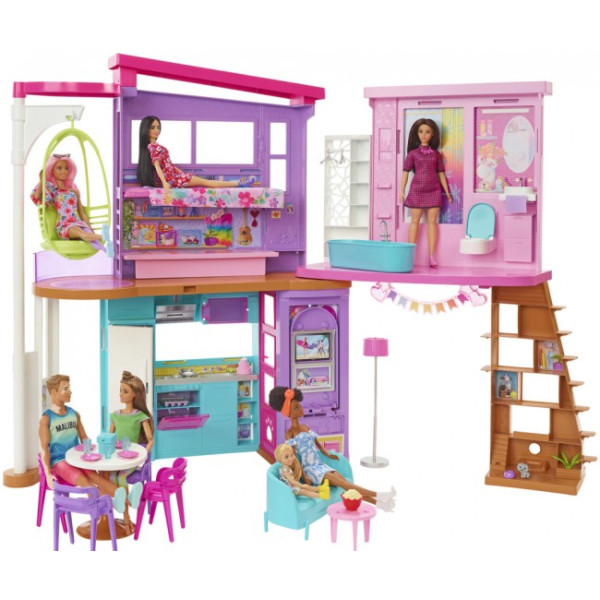 Фото - Мебель и домики для куклы Barbie Малибу (HCD50)