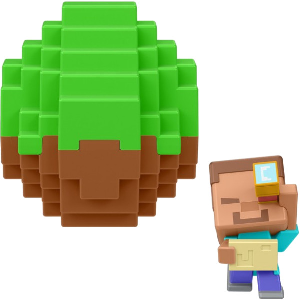 Фото - Игровая фигурка-сюрприз Minecraft Яйцо-трансформер (в ассортименте) (HXT64)