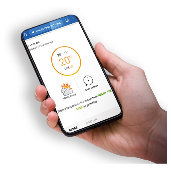 Фото - Метеостанция Sencor SWS10500WIFI
