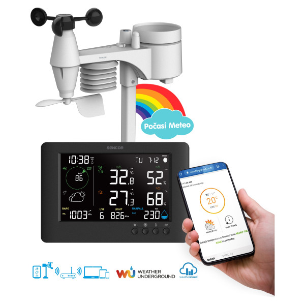 Фото - Метеостанция Sencor SWS10500WIFI