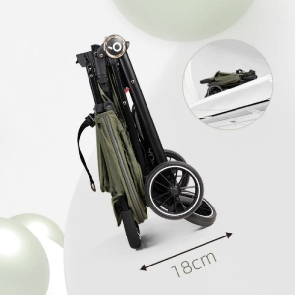 Фото - Коляска прогулочная Baobaohao A5 Mocca Green (1171398)