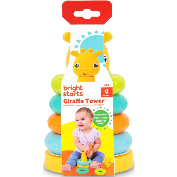 Фото - Пирамидка Bright Starts Giraffe Tower (17467)